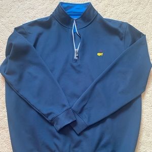 Masters Q-Zip Pullover, Blue
